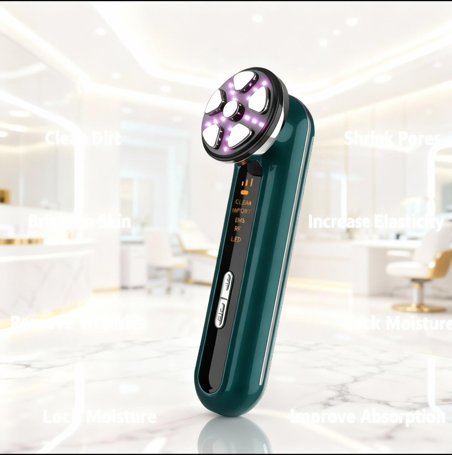 DermaLift Pro — RF + IPL Collagen Rejuvenation Wand