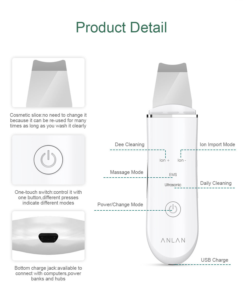 PureLift Pro™ — Ultrasonic Deep Cleansing & Skin Prep Device