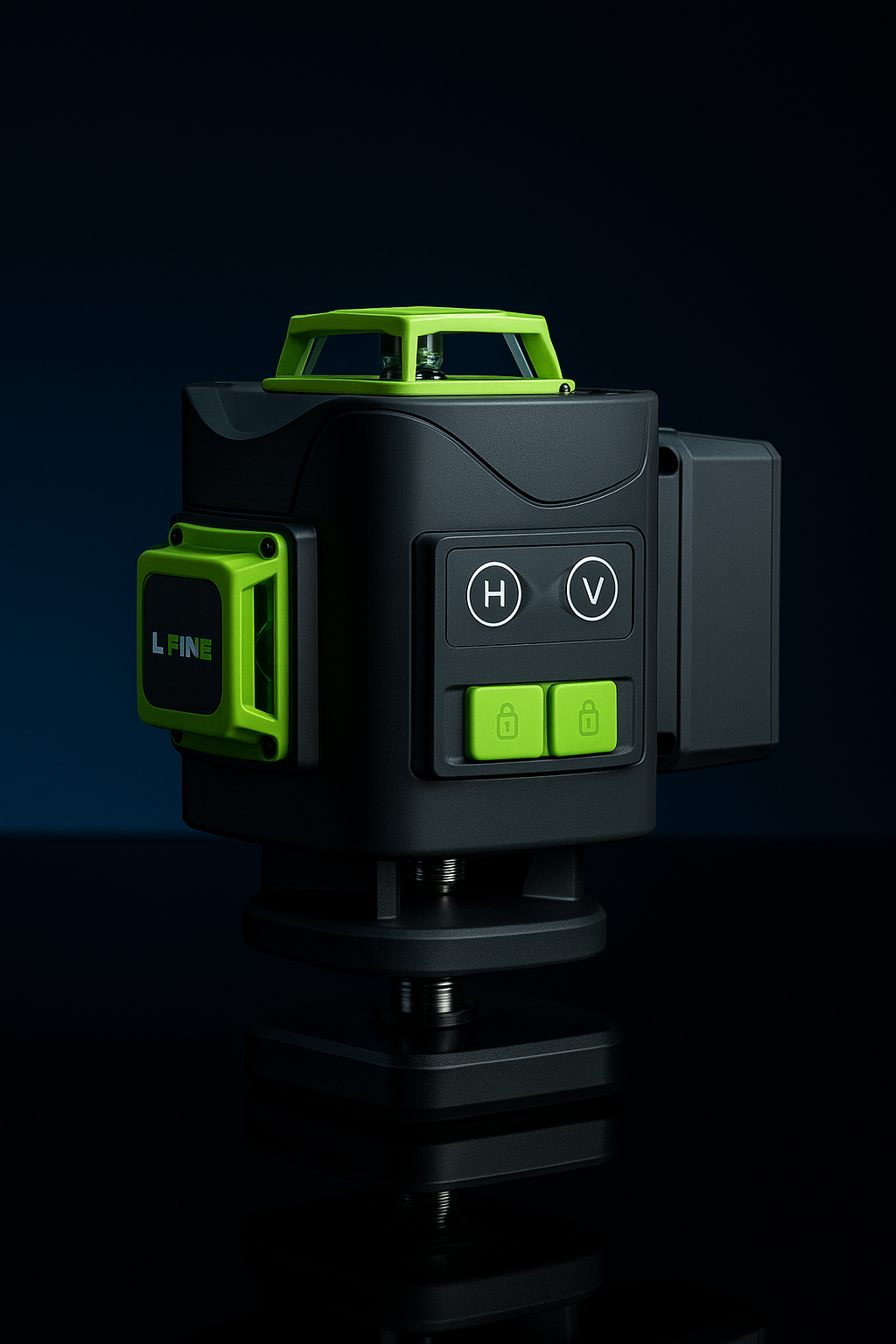 GreenBeam 4D Laser Level Pro™️ 2025 – Ultra-Precision 16-Line Green Beam Leveling System