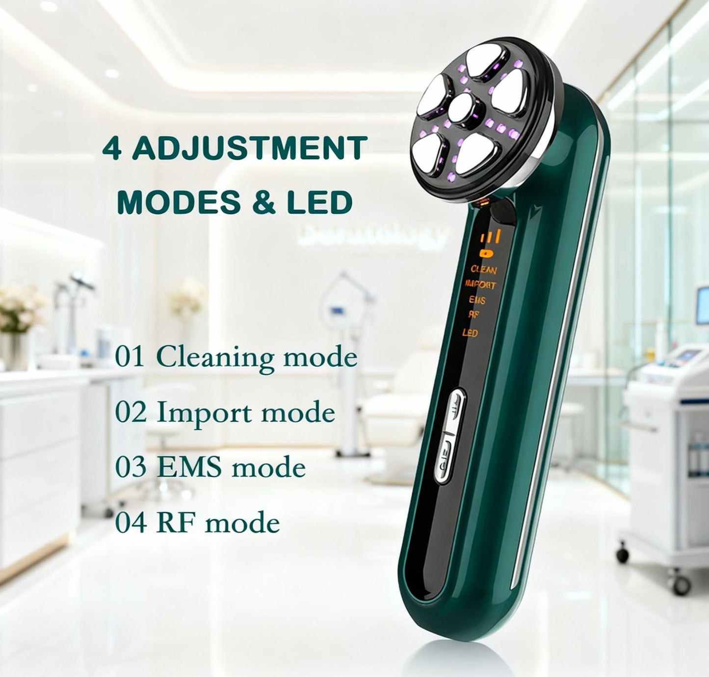 DermaLift Pro — RF + IPL Collagen Rejuvenation Wand