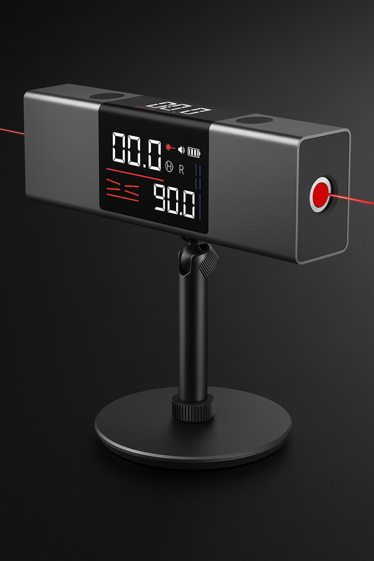 NanoVision™ Smart Laser Measure 2025 — Precision AI Distance + Angle Tool