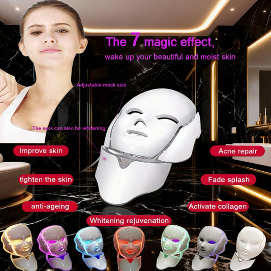 LuminaMask Pro — 7-Color LED Phototherapy Rejuvenation System