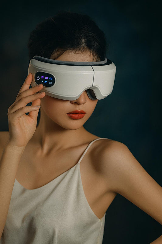 VisionAir Pro — Smart Eye Massager (Air Pressure + Heat Therapy)