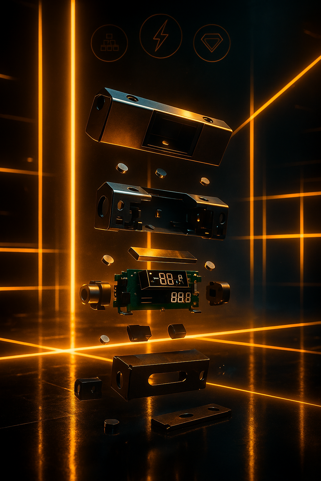 NanoVision™ Smart Laser Measure 2025 — Precision AI Distance + Angle Tool