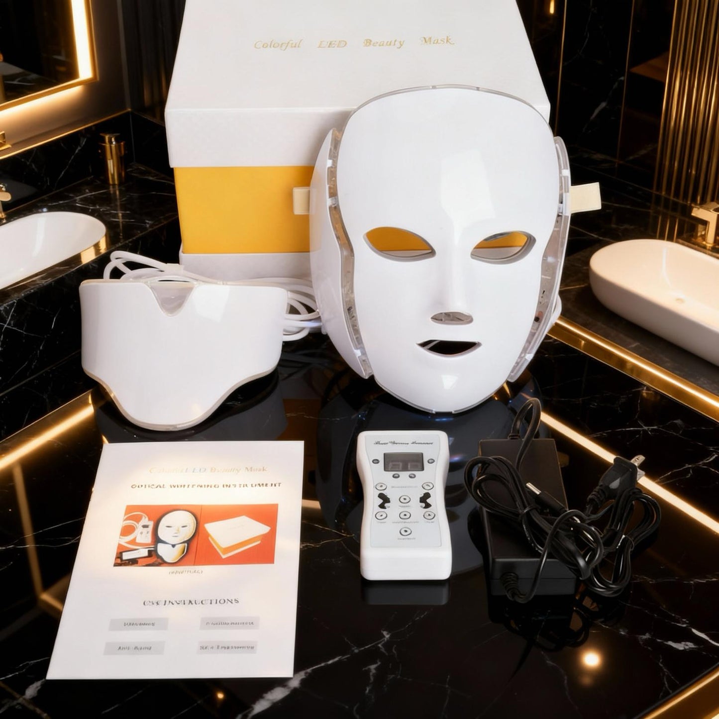 LuminaMask Pro — 7-Color LED Phototherapy Rejuvenation System