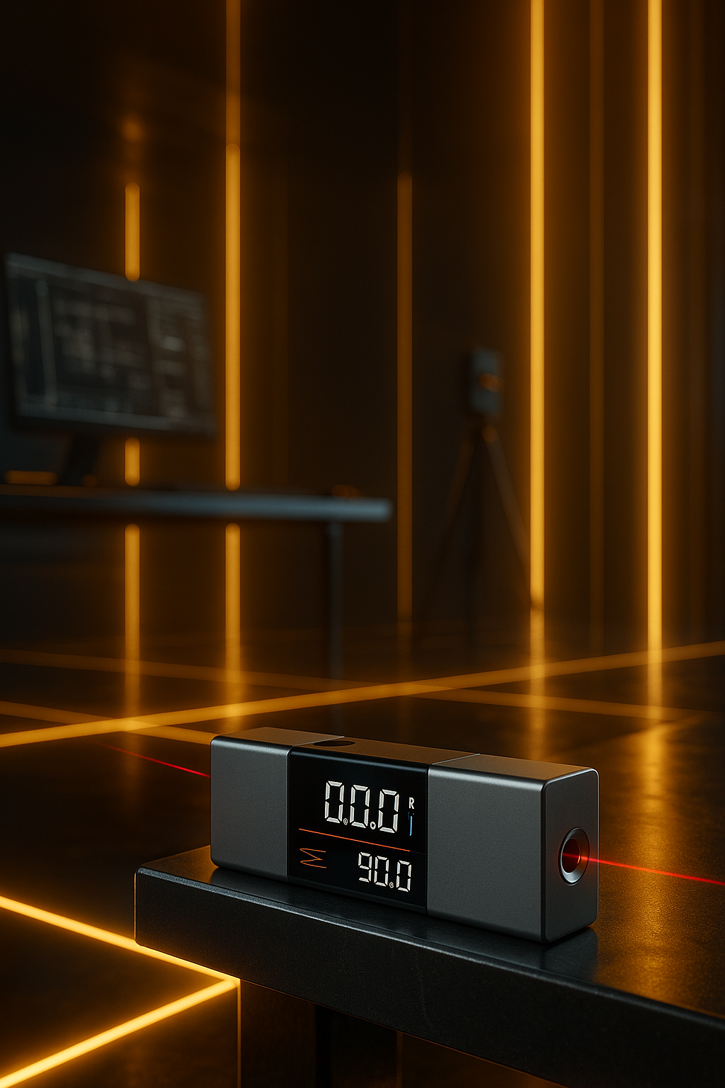 NanoVision™ Smart Laser Measure 2025 — Precision AI Distance + Angle Tool