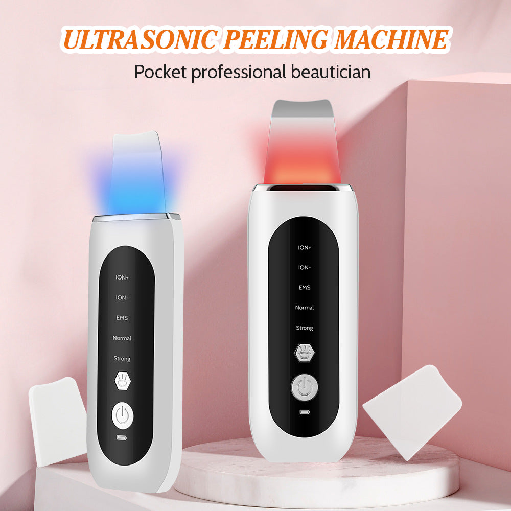 UltraGlow Skin Pro™ – Ultrasonic Facial Exfoliation & Deep Cleansing Device