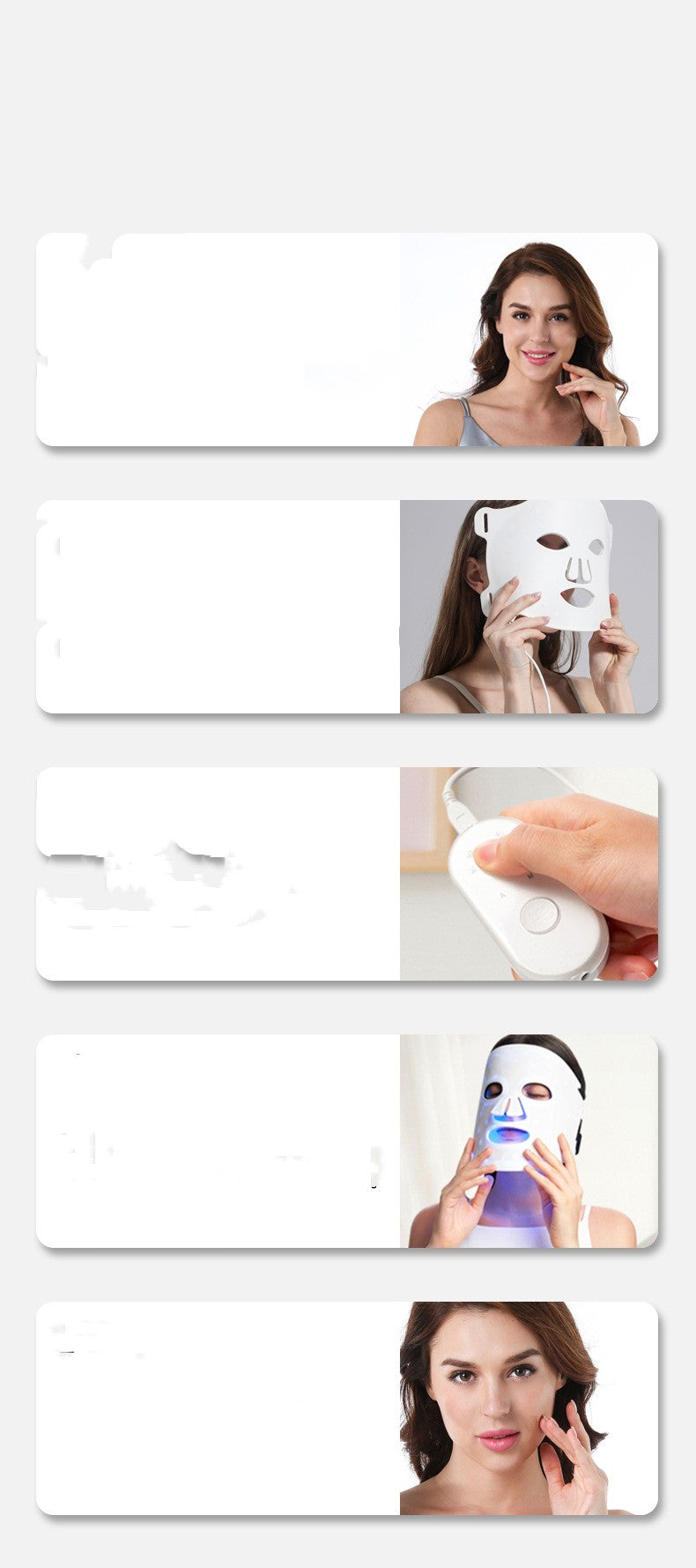 LuminaMask Pro™ – 7-Color LED Phototherapy Facial Treatment Device