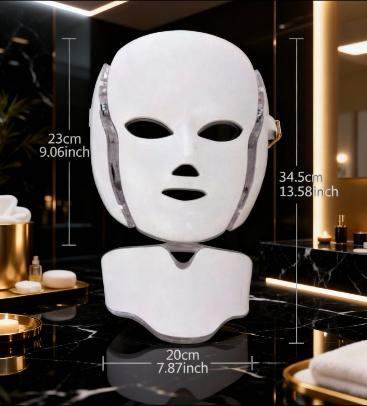 LuminaMask Pro — 7-Color LED Phototherapy Rejuvenation System