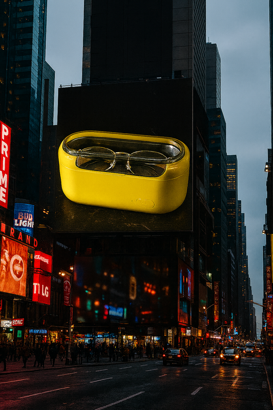 NanoWave™ Ultrasonic Jewelry & Household Cleaner (48kHz Deep Clean)