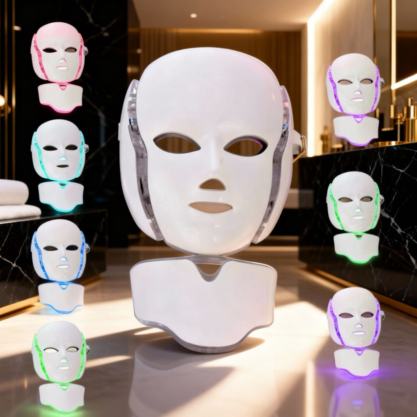 LuminaMask Pro — 7-Color LED Phototherapy Rejuvenation System