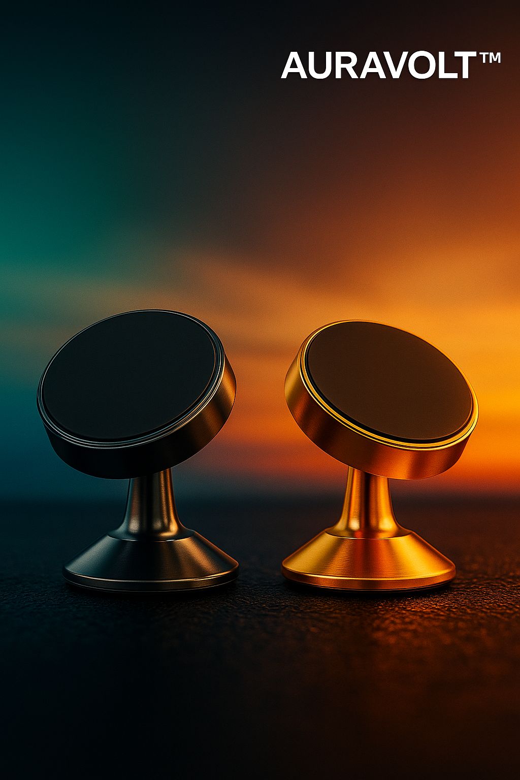 AURAGRIP™ Pro – Magnetic Car Phone Holder (2025 Edition)