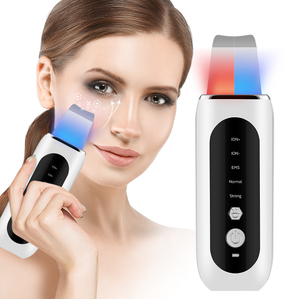 UltraGlow Skin Pro™ – Ultrasonic Facial Exfoliation & Deep Cleansing Device
